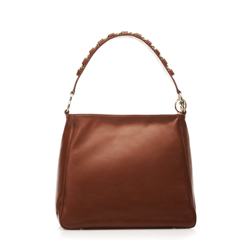 walnut anti-theft handbag